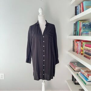L Space Black Button Down Dress size XS/S